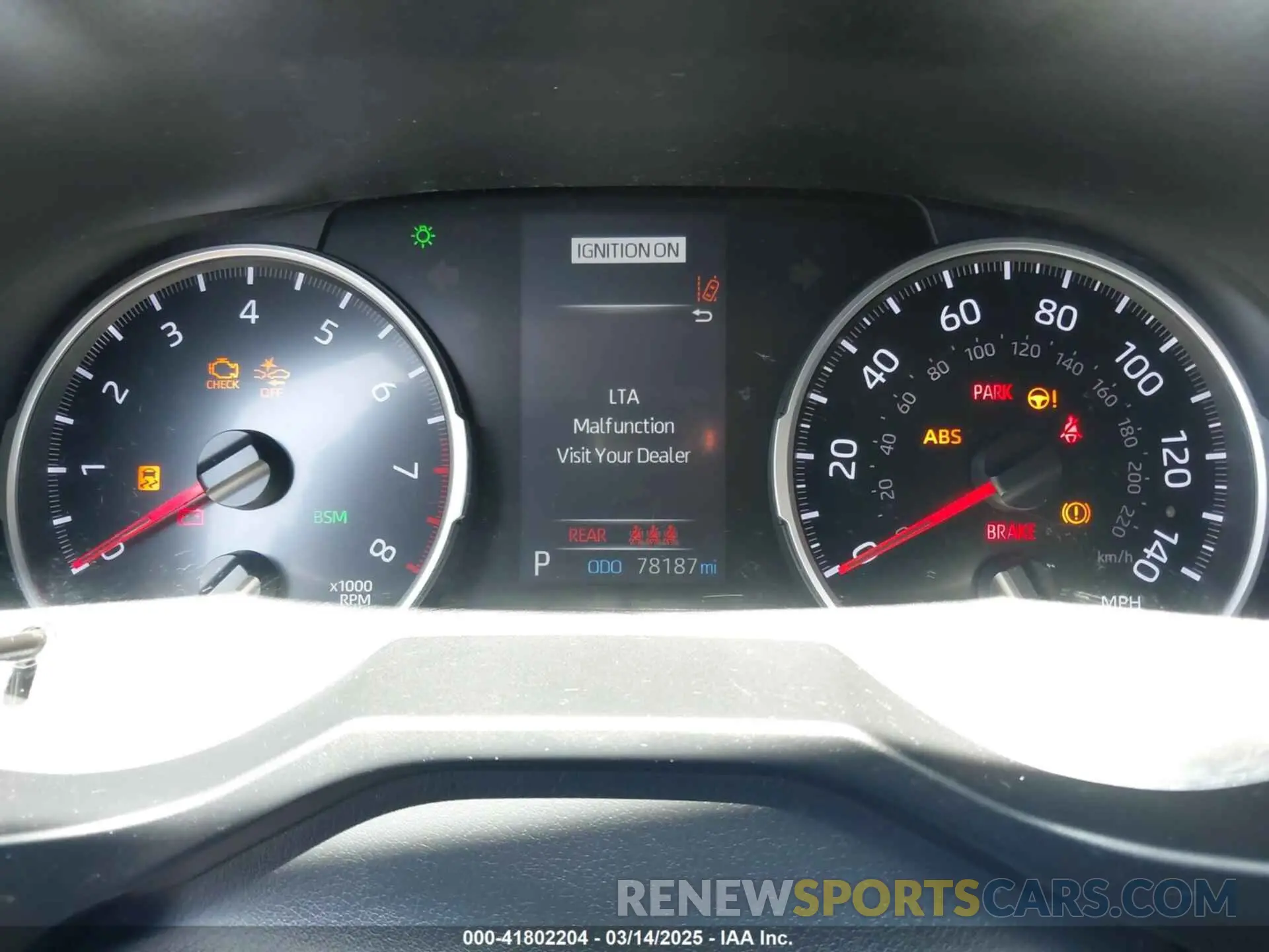 7 Photograph of a damaged car 2T3W1RFVXKC023834 TOYOTA RAV4 2019