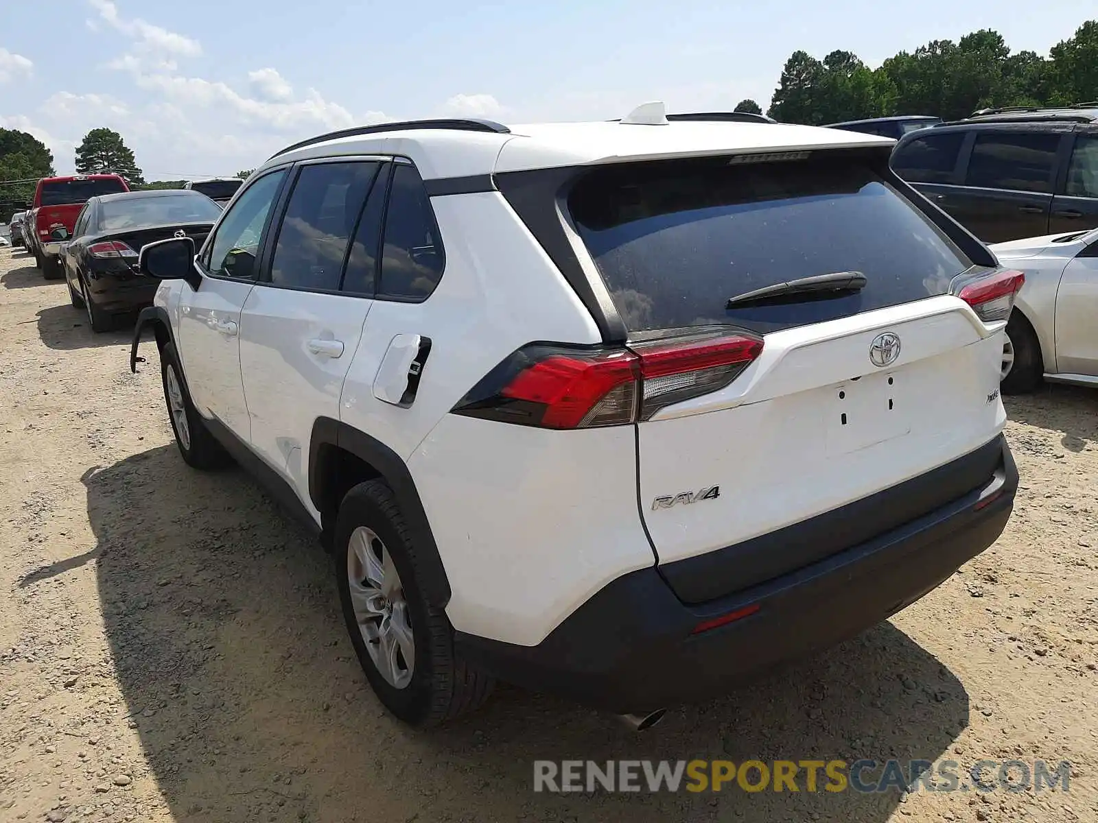 3 Photograph of a damaged car 2T3W1RFVXKC026474 TOYOTA RAV4 2019