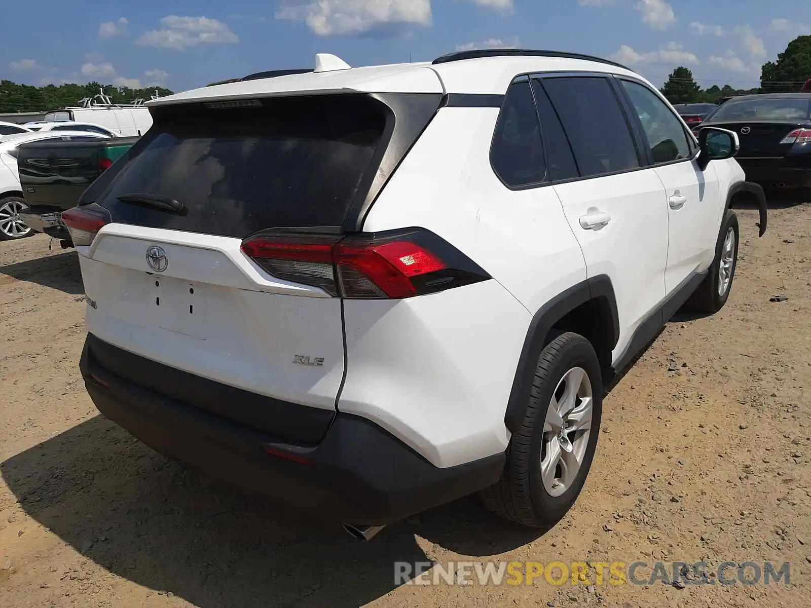 4 Photograph of a damaged car 2T3W1RFVXKC026474 TOYOTA RAV4 2019