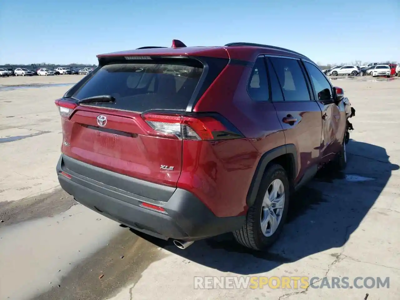 4 Photograph of a damaged car 2T3W1RFVXKC030511 TOYOTA RAV4 2019