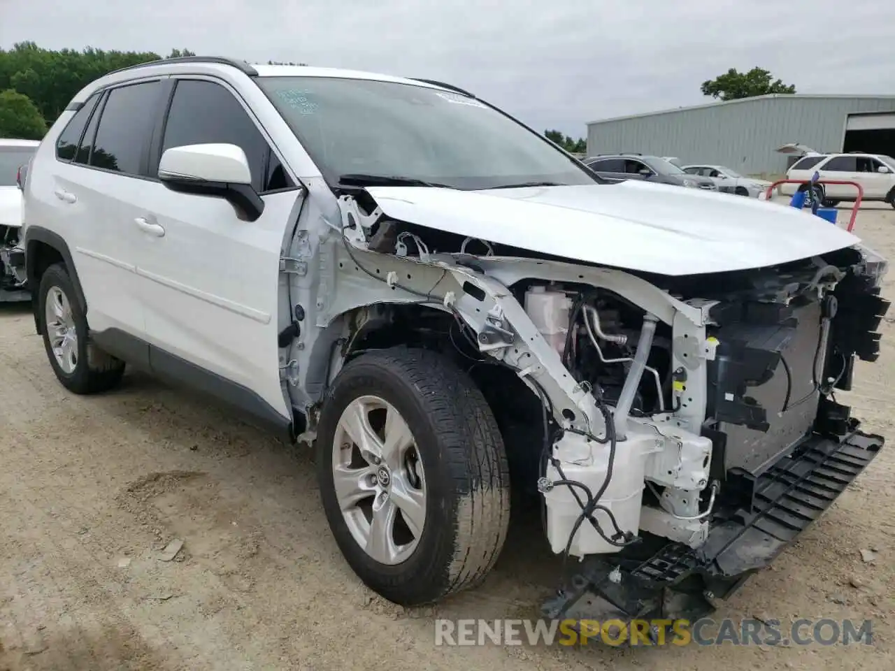 1 Photograph of a damaged car 2T3W1RFVXKW004344 TOYOTA RAV4 2019