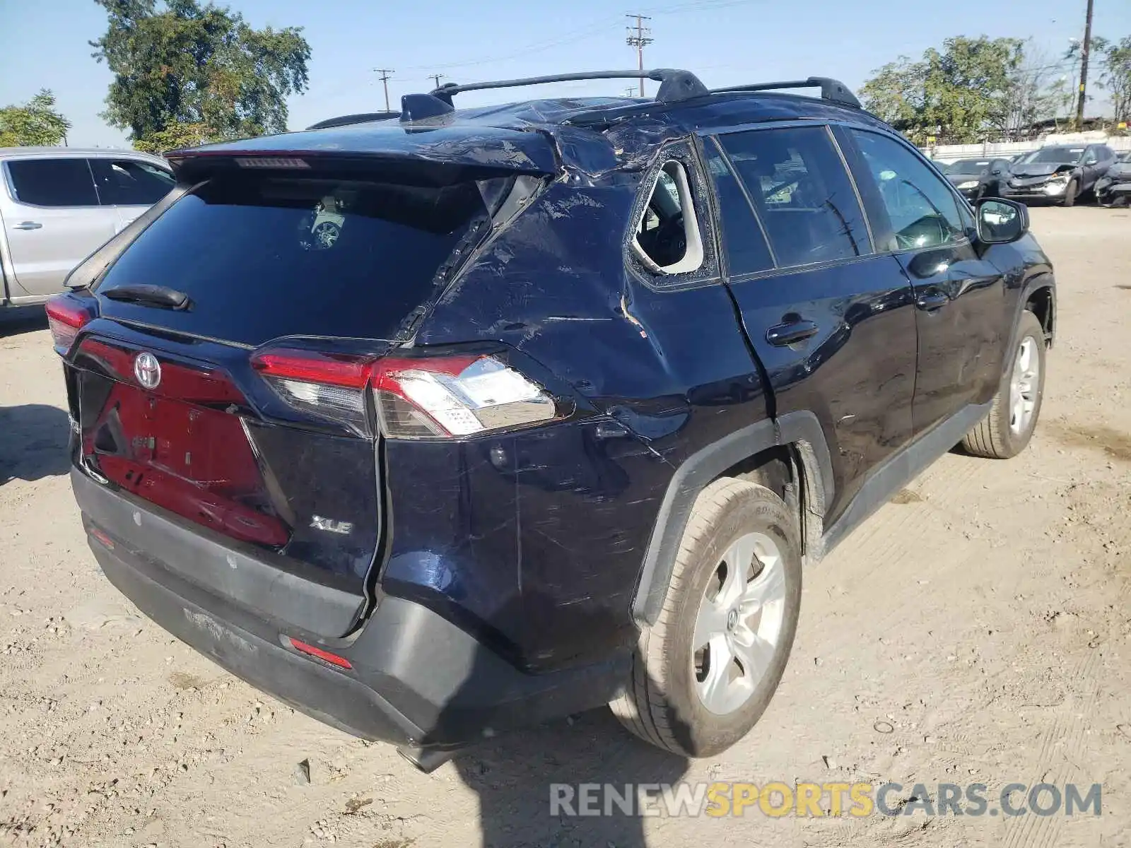 4 Photograph of a damaged car 2T3W1RFVXKW006174 TOYOTA RAV4 2019