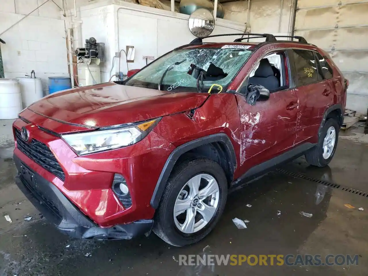 2 Photograph of a damaged car 2T3W1RFVXKW010838 TOYOTA RAV4 2019