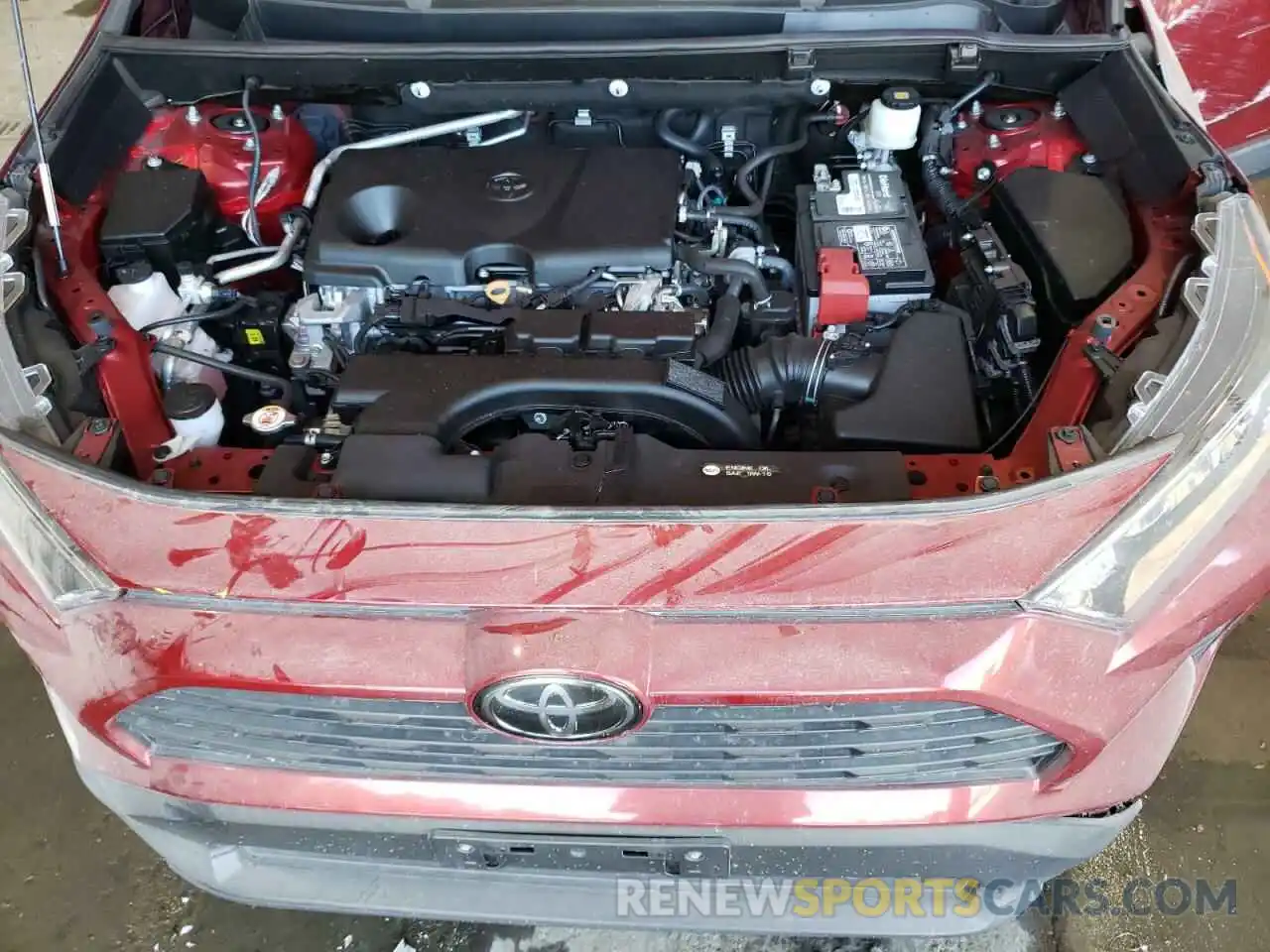 7 Photograph of a damaged car 2T3W1RFVXKW010838 TOYOTA RAV4 2019