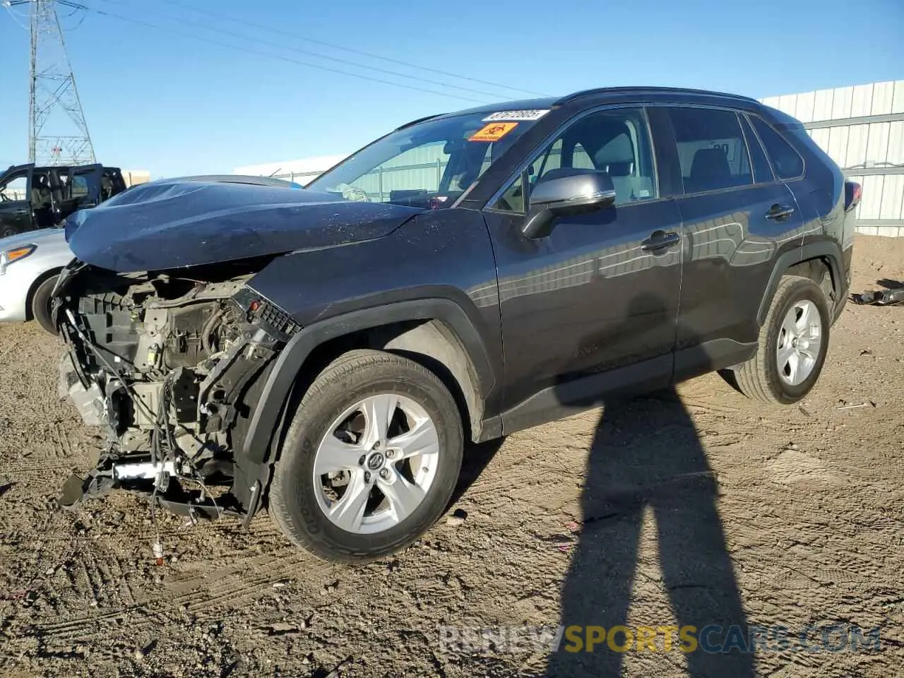 1 Photograph of a damaged car 2T3W1RFVXKW038221 TOYOTA RAV4 2019