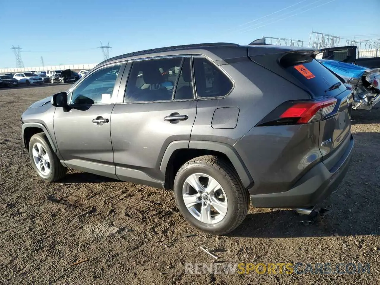 2 Photograph of a damaged car 2T3W1RFVXKW038221 TOYOTA RAV4 2019