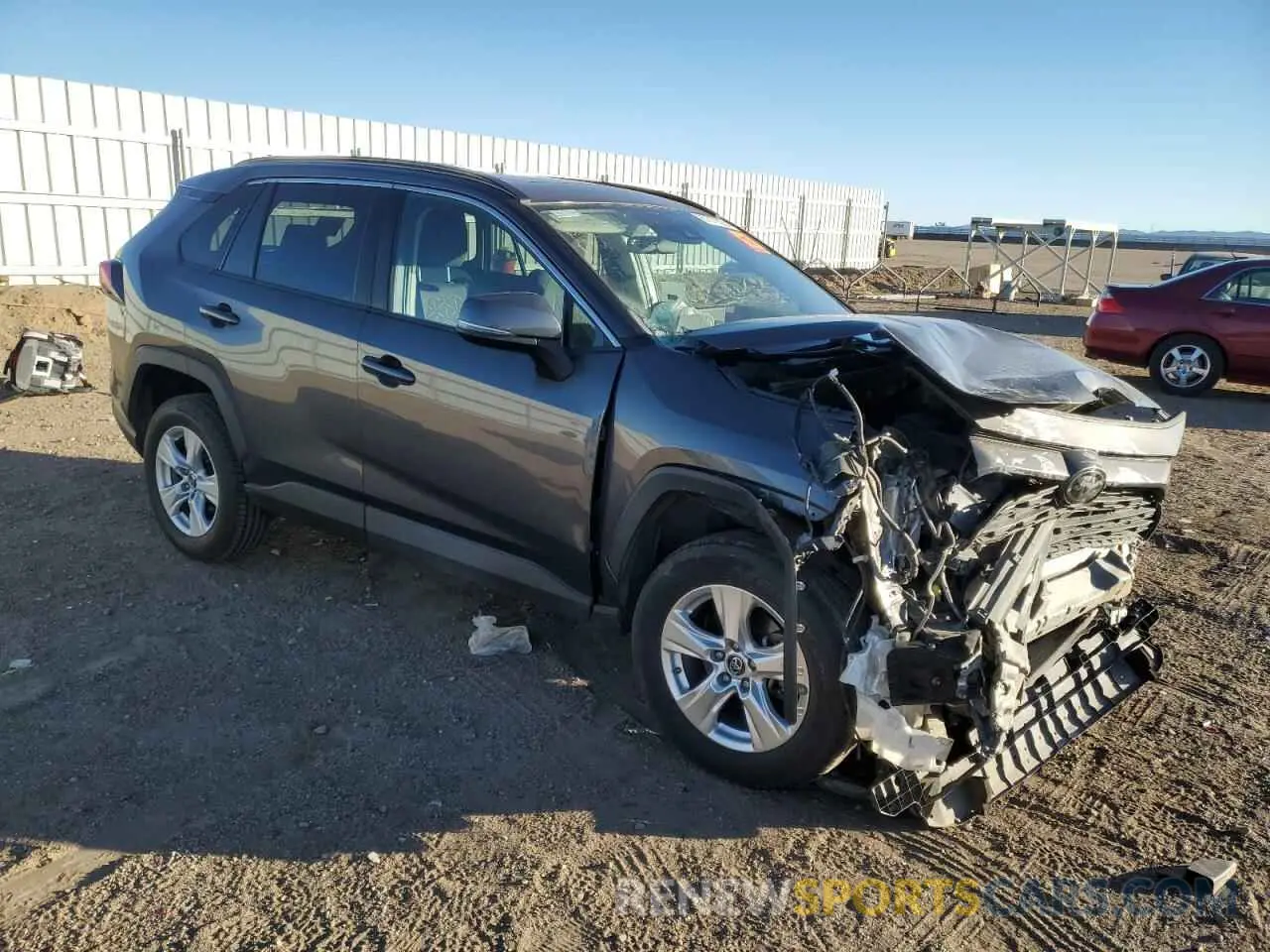 4 Photograph of a damaged car 2T3W1RFVXKW038221 TOYOTA RAV4 2019