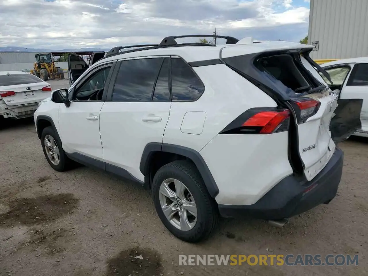 2 Photograph of a damaged car 2T3W1RFVXKW043919 TOYOTA RAV4 2019
