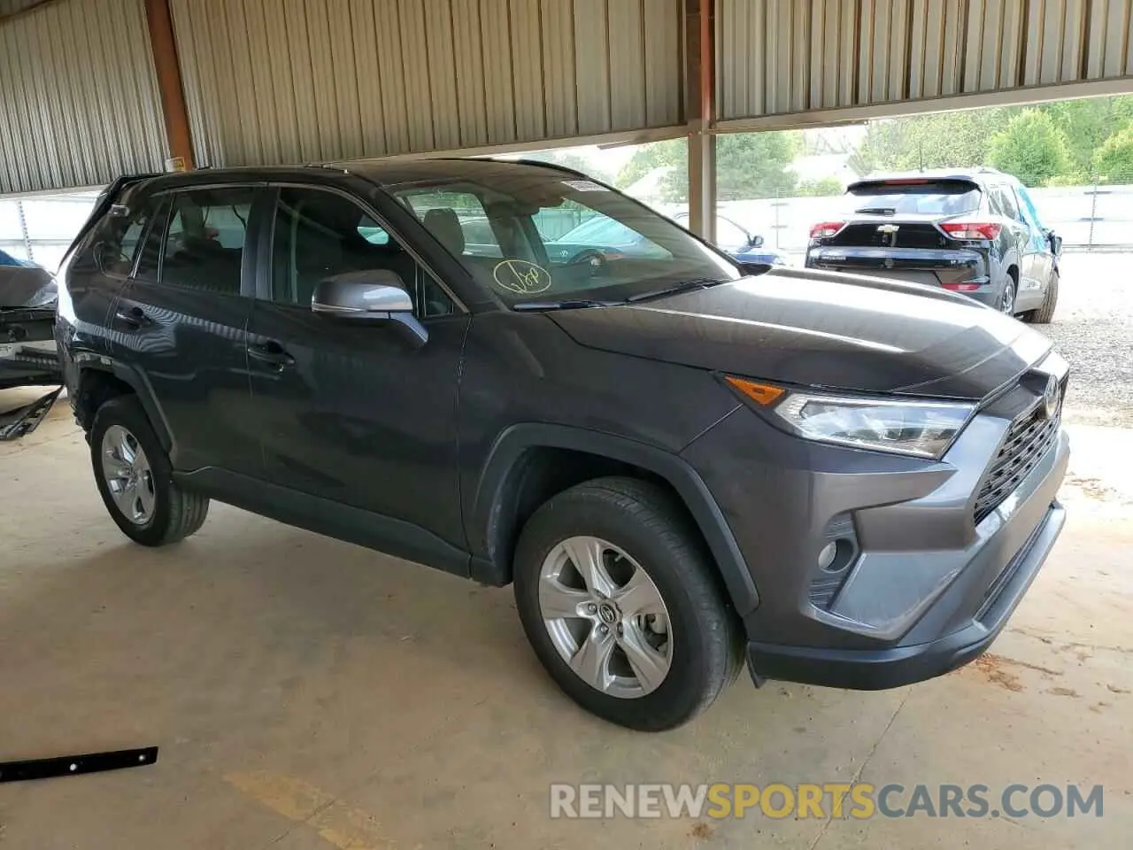 4 Photograph of a damaged car 2T3W1RFVXKW051423 TOYOTA RAV4 2019