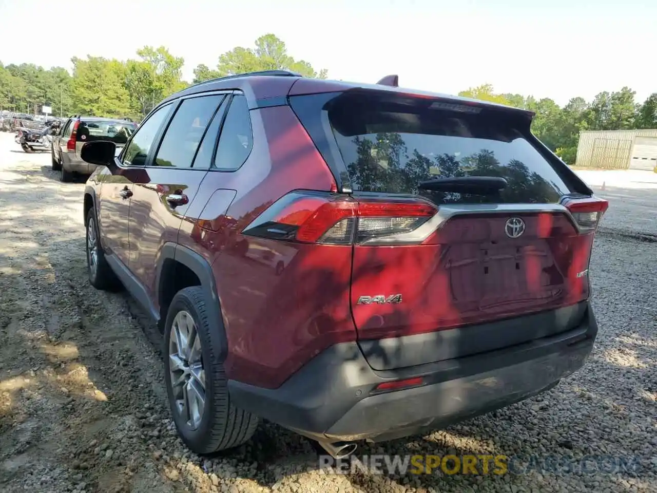 3 Photograph of a damaged car 2T3Y1RFV0KC031174 TOYOTA RAV4 2019