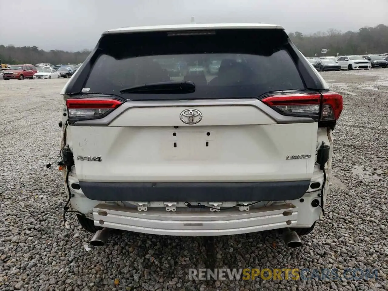 6 Photograph of a damaged car 2T3Y1RFV0KC033135 TOYOTA RAV4 2019