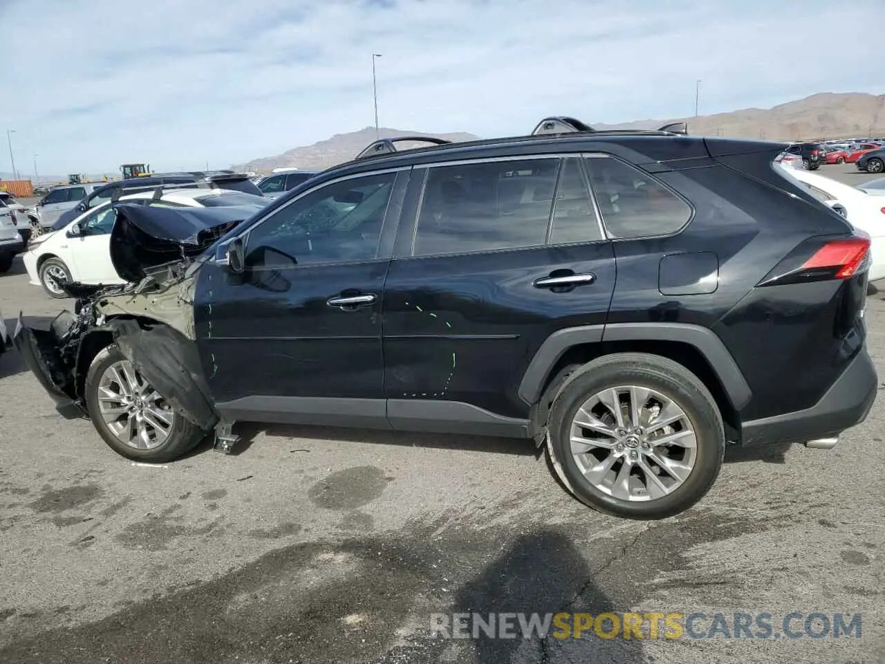 2 Photograph of a damaged car 2T3Y1RFV0KW007889 TOYOTA RAV4 2019