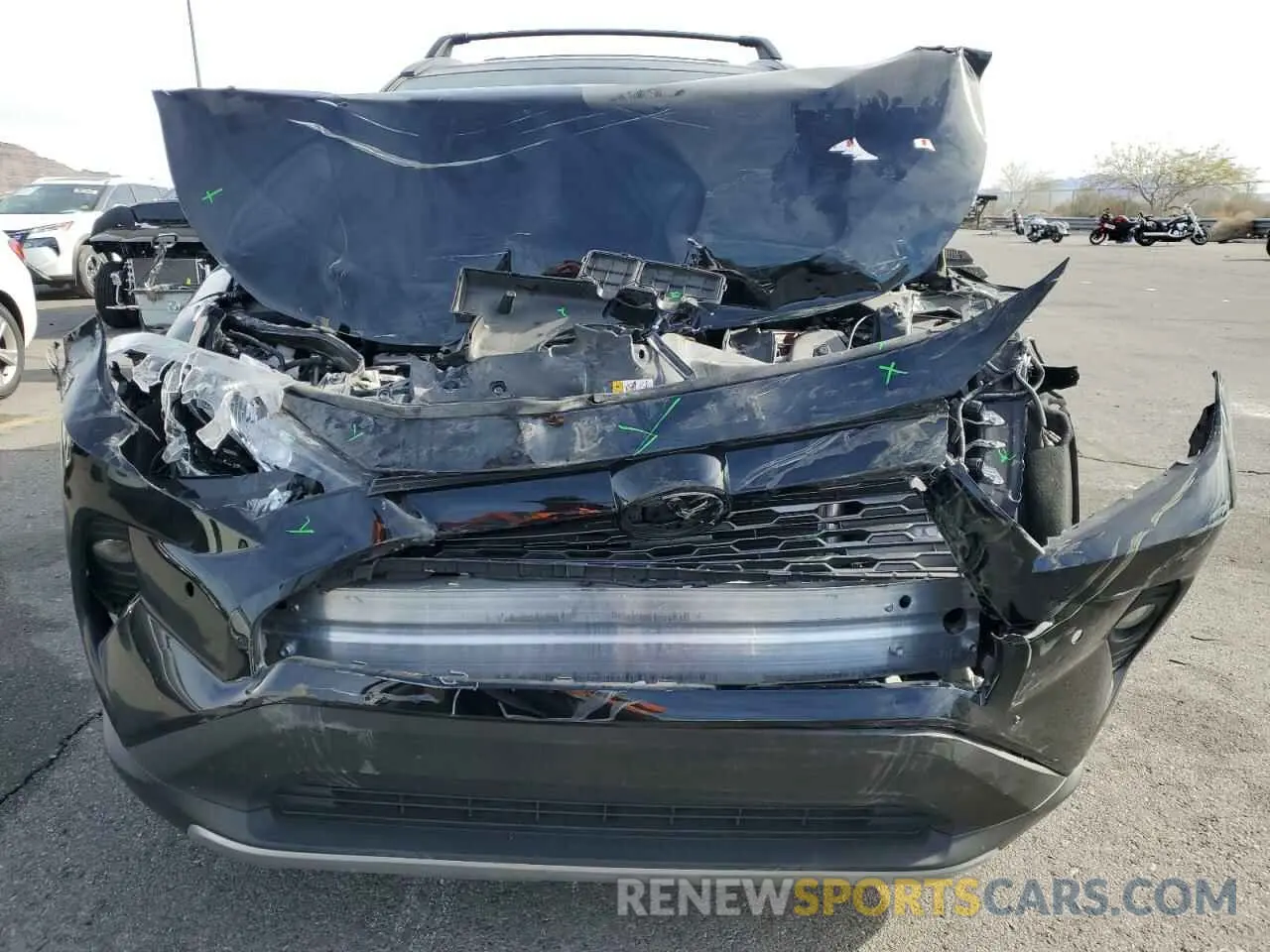 5 Photograph of a damaged car 2T3Y1RFV0KW007889 TOYOTA RAV4 2019
