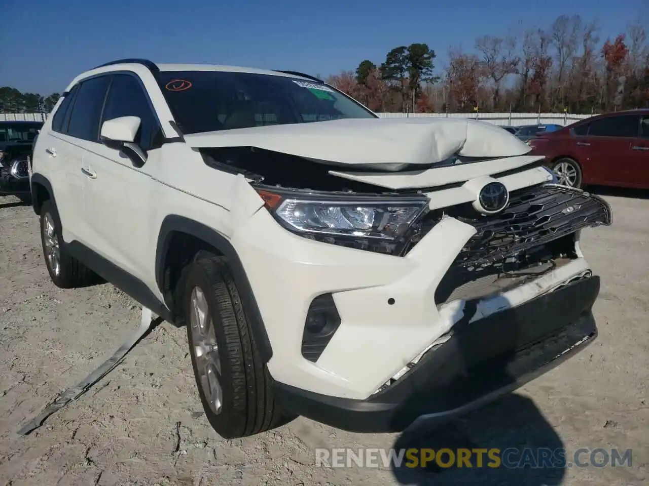 1 Photograph of a damaged car 2T3Y1RFV1KC008423 TOYOTA RAV4 2019