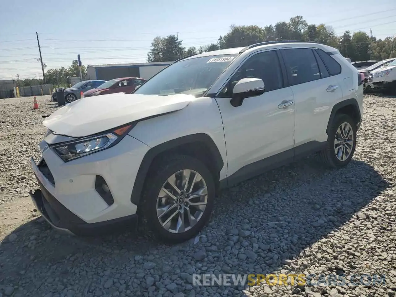 1 Photograph of a damaged car 2T3Y1RFV3KC013459 TOYOTA RAV4 2019