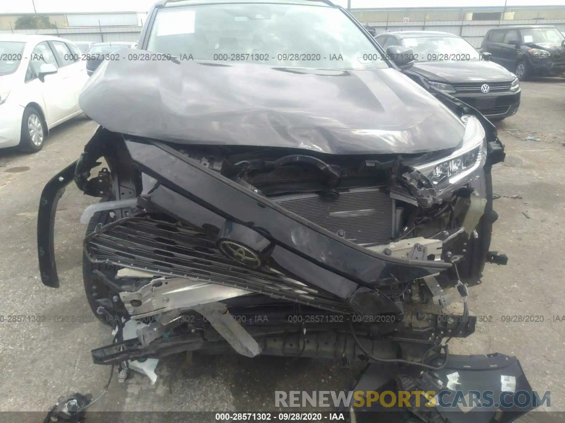 6 Photograph of a damaged car 2T3Y1RFV3KW032883 TOYOTA RAV4 2019