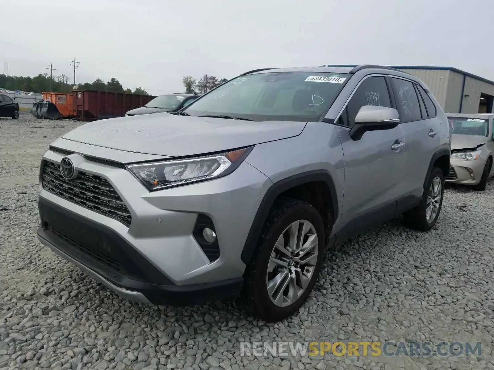 2 Photograph of a damaged car 2T3Y1RFV5KC008831 TOYOTA RAV4 2019