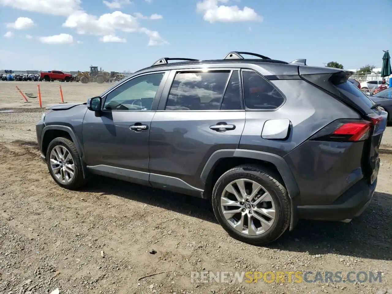 2 Photograph of a damaged car 2T3Y1RFV5KC008876 TOYOTA RAV4 2019