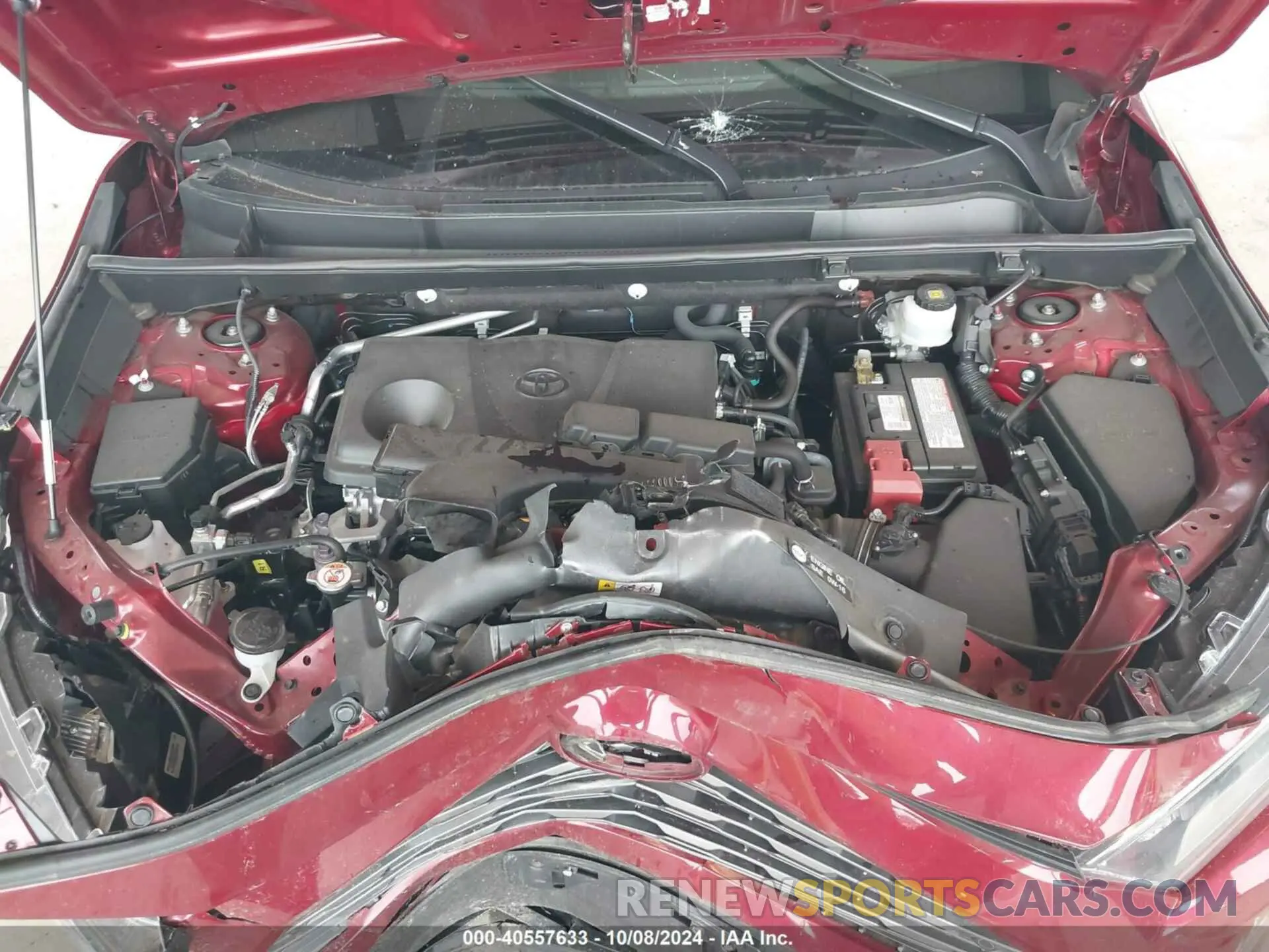 9 Photograph of a damaged car 2T3Y1RFV5KC018310 TOYOTA RAV4 2019