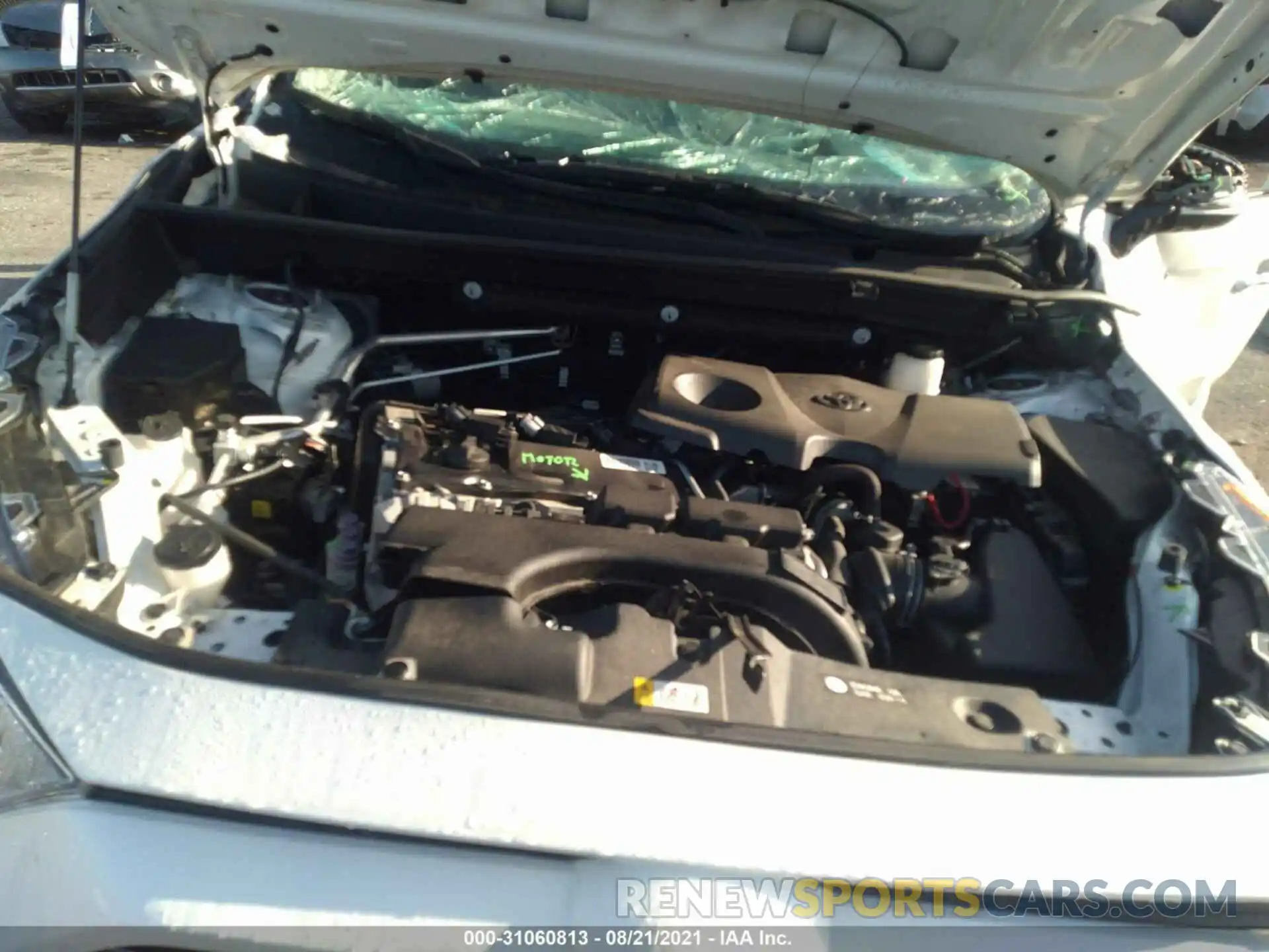 10 Photograph of a damaged car 2T3Y1RFV5KW028334 TOYOTA RAV4 2019