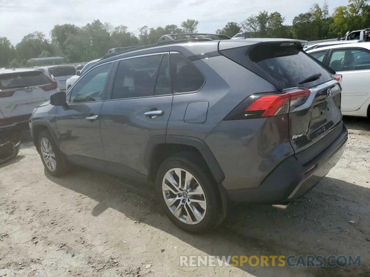 2 Photograph of a damaged car 2T3Y1RFV6KC031082 TOYOTA RAV4 2019