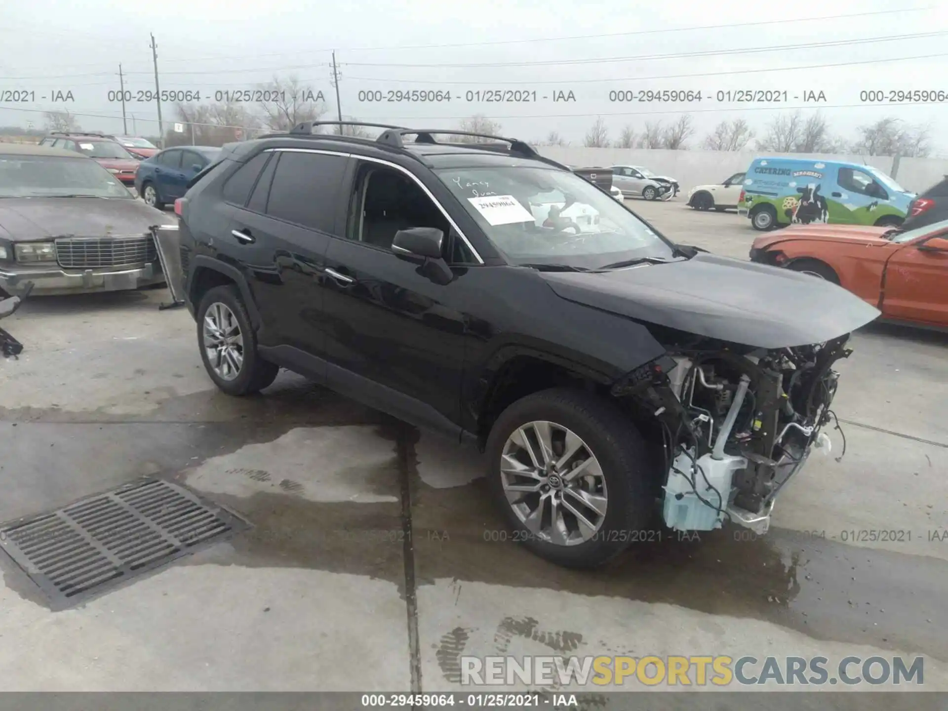 1 Photograph of a damaged car 2T3Y1RFV7KW026570 TOYOTA RAV4 2019