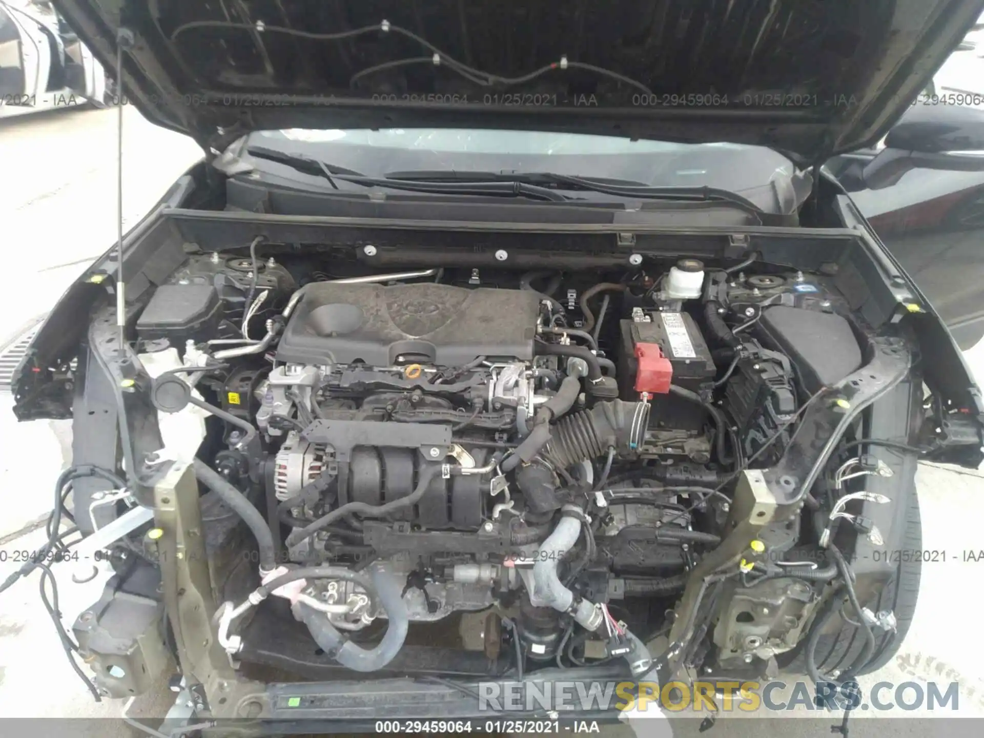 10 Photograph of a damaged car 2T3Y1RFV7KW026570 TOYOTA RAV4 2019