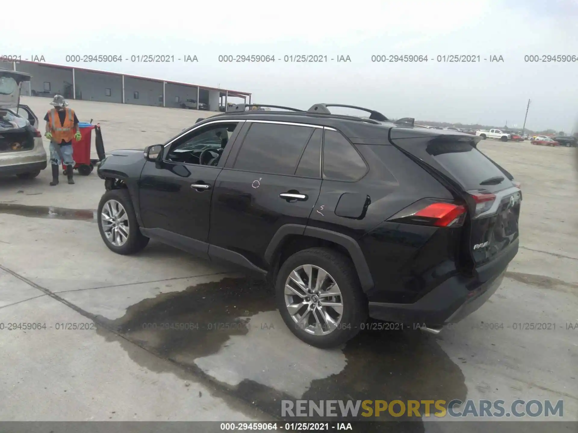 3 Photograph of a damaged car 2T3Y1RFV7KW026570 TOYOTA RAV4 2019