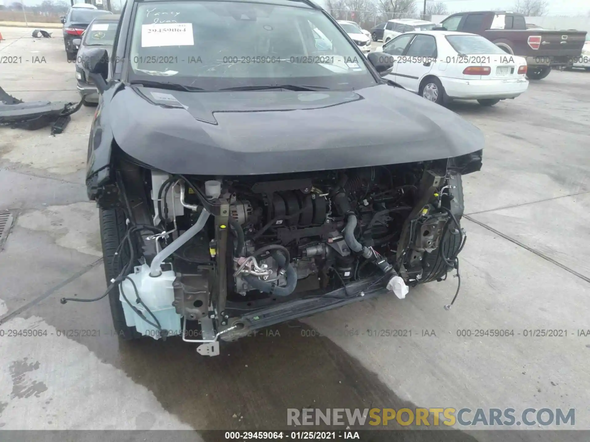 6 Photograph of a damaged car 2T3Y1RFV7KW026570 TOYOTA RAV4 2019