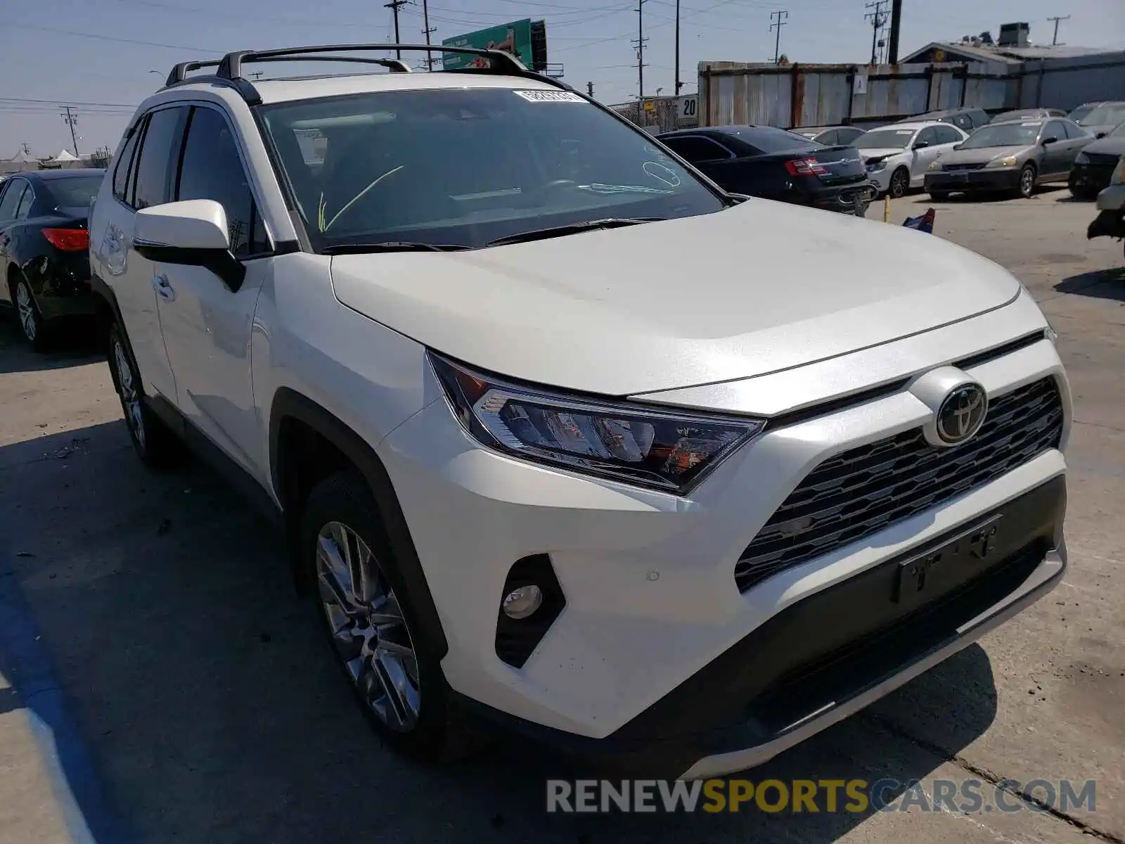 1 Photograph of a damaged car 2T3Y1RFV9KC030279 TOYOTA RAV4 2019