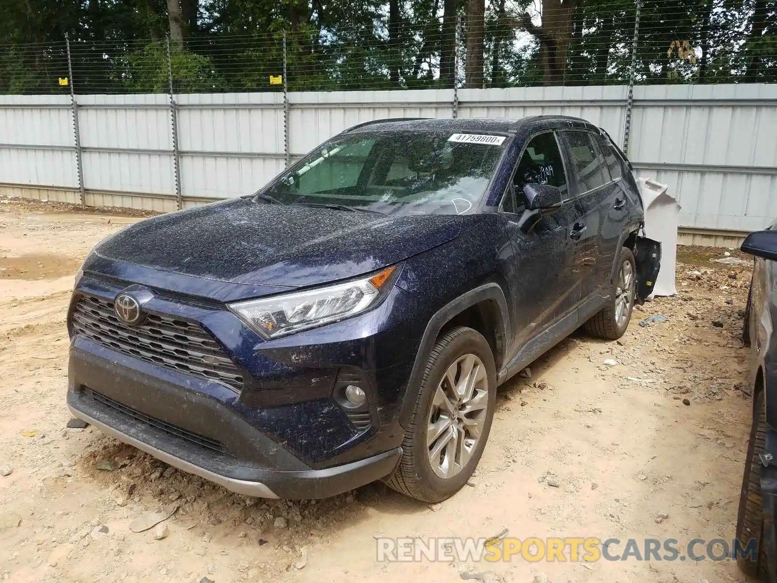 2 Photograph of a damaged car 2T3Y1RFV9KW019667 TOYOTA RAV4 2019