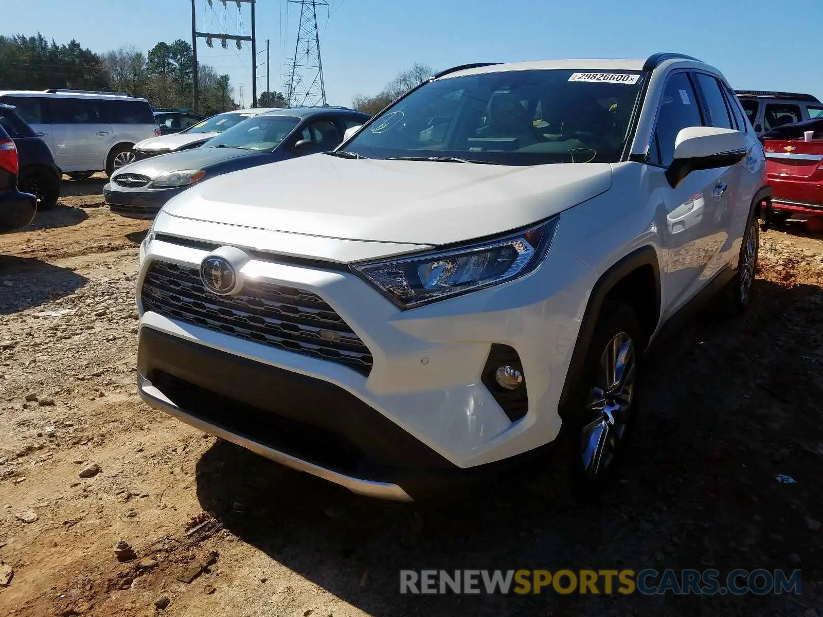 2 Photograph of a damaged car 2T3Y1RFVXKC011403 TOYOTA RAV4 2019
