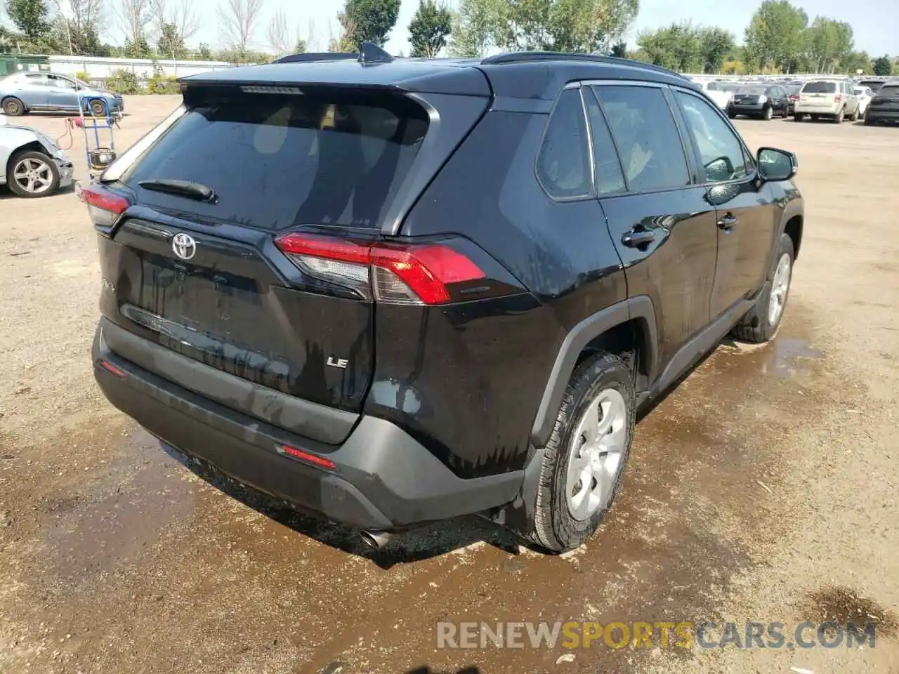 4 Photograph of a damaged car 2T3Z1RFV4KC004094 TOYOTA RAV4 2019