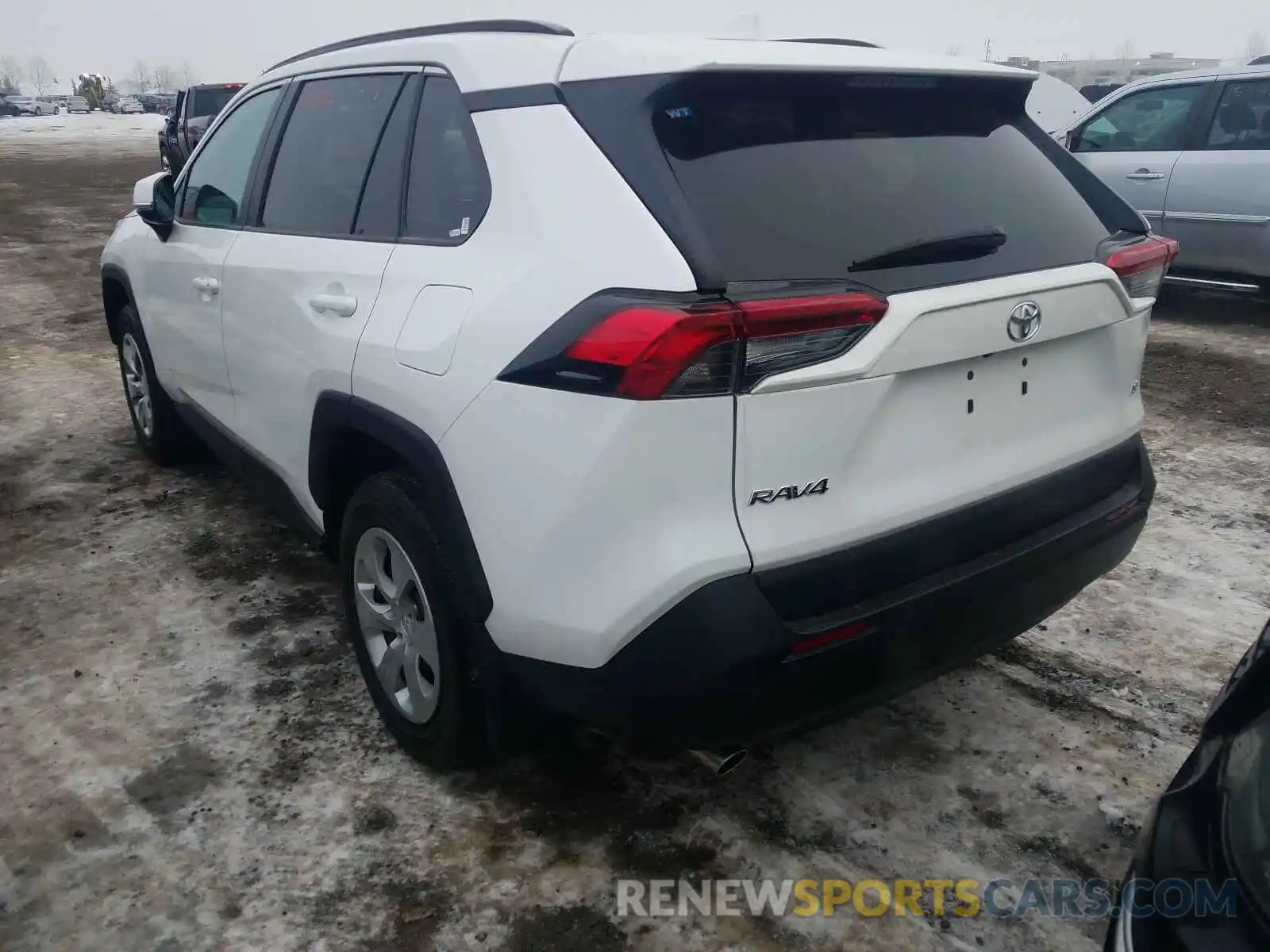 3 Photograph of a damaged car 2T3Z1RFV4KC006900 TOYOTA RAV4 2019