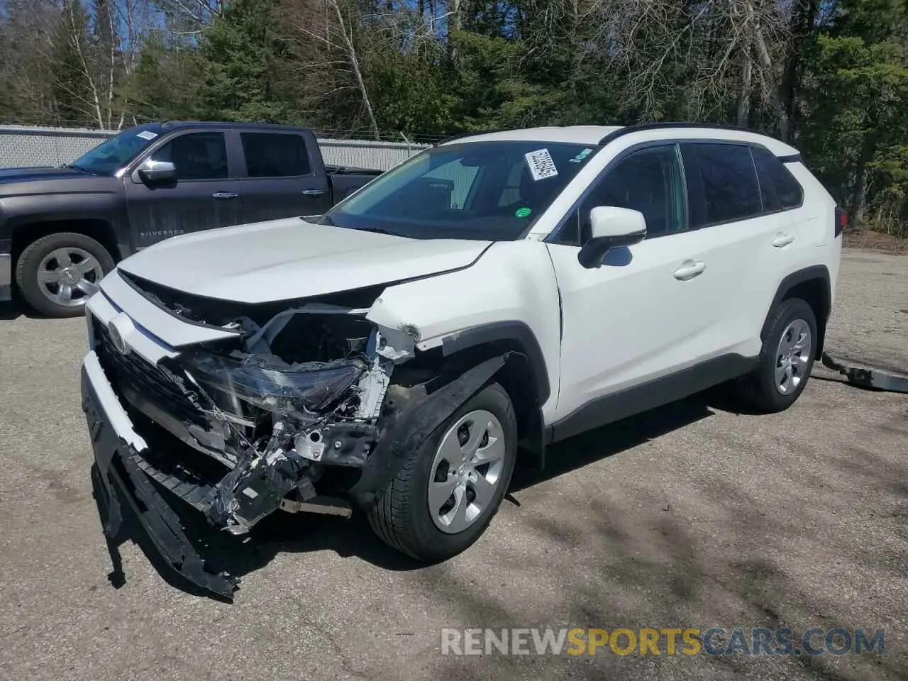 1 Photograph of a damaged car 2T3Z1RFV4KW020665 TOYOTA RAV4 2019