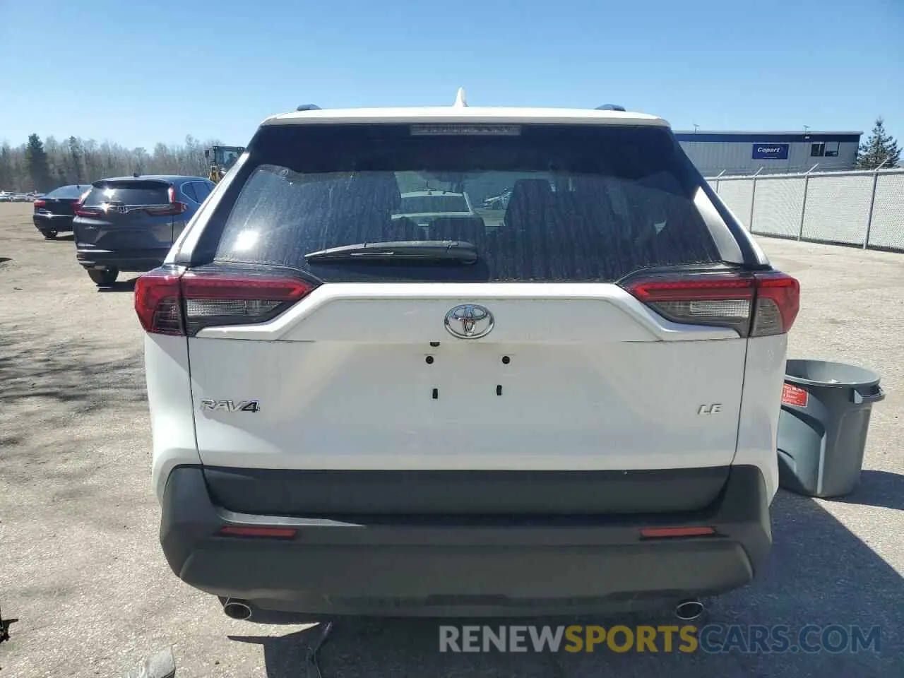 6 Photograph of a damaged car 2T3Z1RFV4KW020665 TOYOTA RAV4 2019