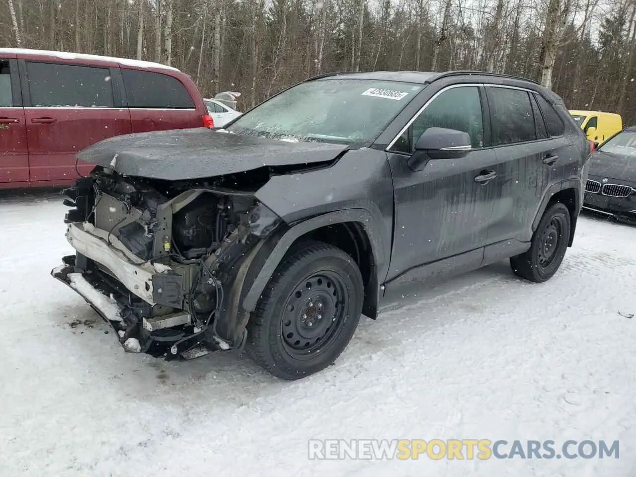 1 Photograph of a damaged car 2T3Z1RFV5KC009983 TOYOTA RAV4 2019