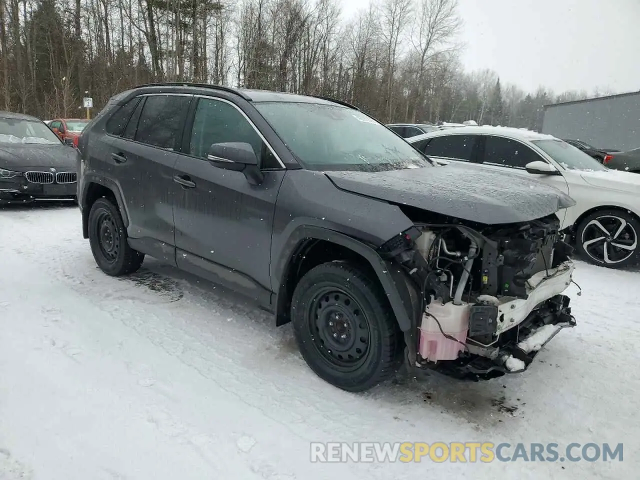 4 Photograph of a damaged car 2T3Z1RFV5KC009983 TOYOTA RAV4 2019