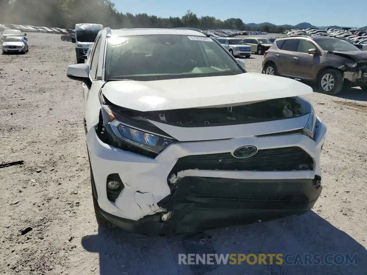 9 Photograph of a damaged car JTMA1RFV0KD006997 TOYOTA RAV4 2019