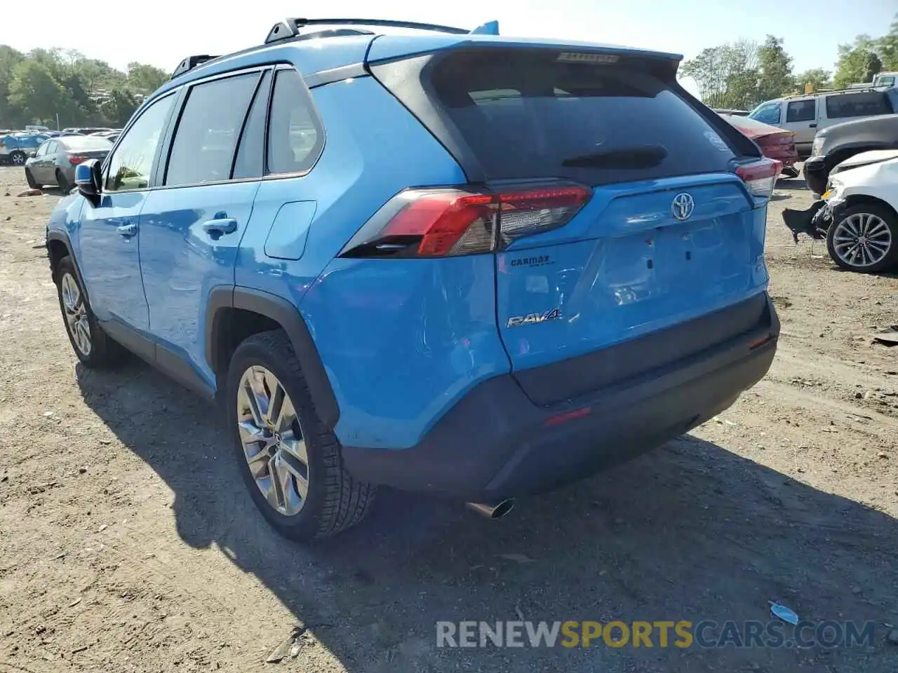 3 Photograph of a damaged car JTMA1RFV0KD506173 TOYOTA RAV4 2019