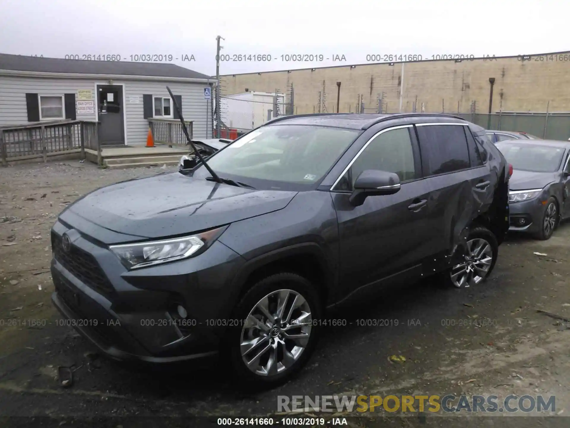 2 Photograph of a damaged car JTMA1RFV1KD014297 TOYOTA RAV4 2019