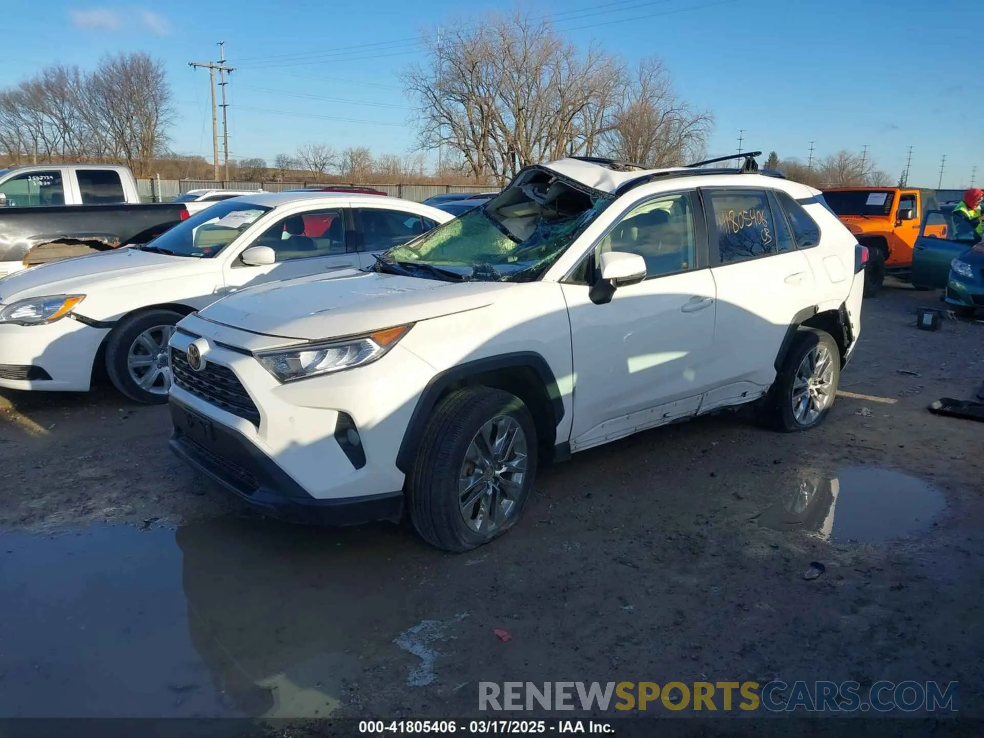 2 Photograph of a damaged car JTMA1RFV1KD023548 TOYOTA RAV4 2019
