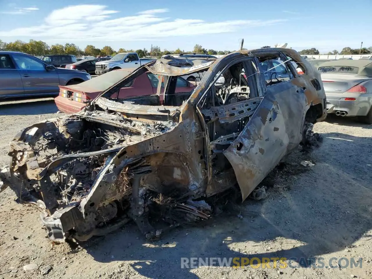 2 Photograph of a damaged car JTMA1RFV1KD027258 TOYOTA RAV4 2019
