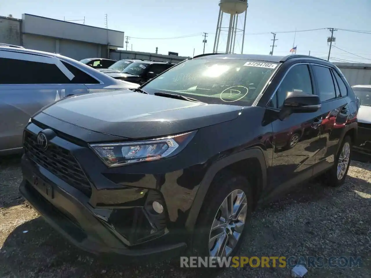 2 Photograph of a damaged car JTMA1RFV1KD512421 TOYOTA RAV4 2019