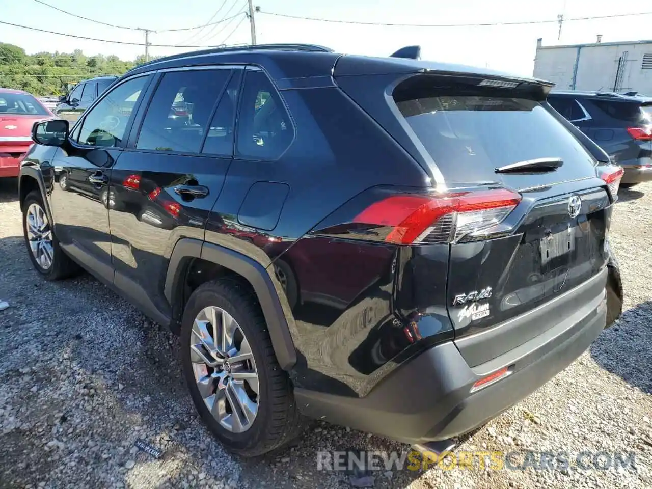 3 Photograph of a damaged car JTMA1RFV1KD512421 TOYOTA RAV4 2019