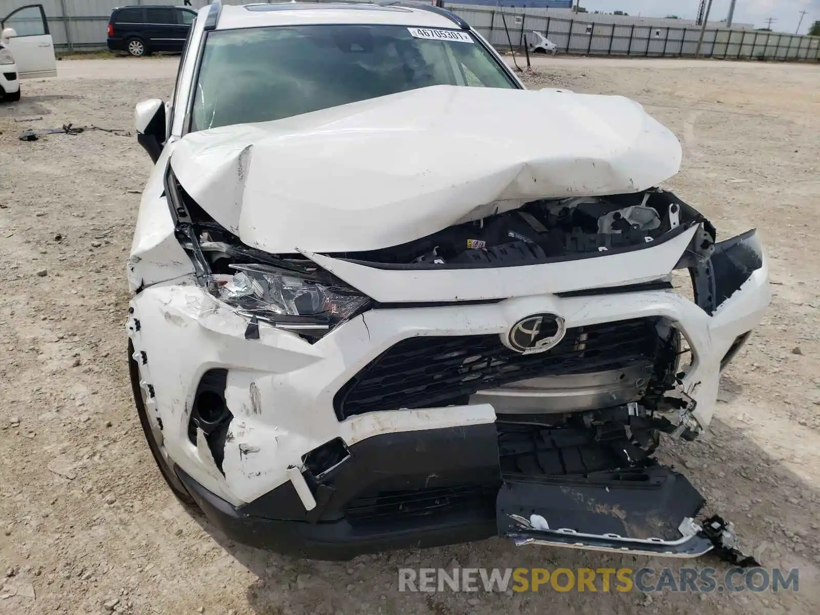 9 Photograph of a damaged car JTMA1RFV2KD003647 TOYOTA RAV4 2019