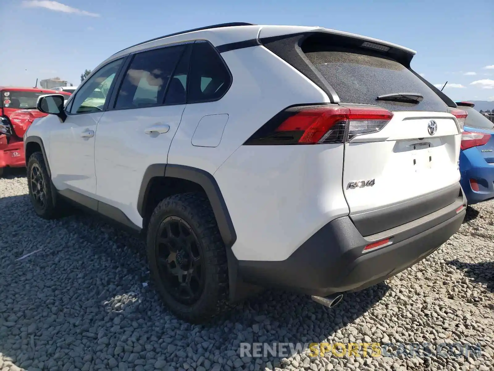 3 Photograph of a damaged car JTMA1RFV2KD011389 TOYOTA RAV4 2019