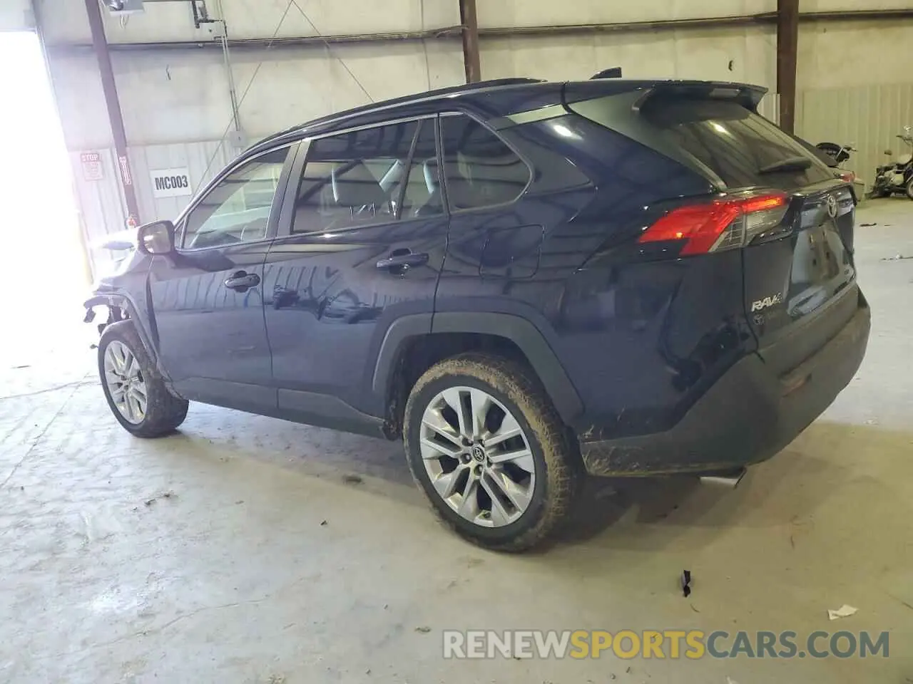 2 Photograph of a damaged car JTMA1RFV2KD033361 TOYOTA RAV4 2019