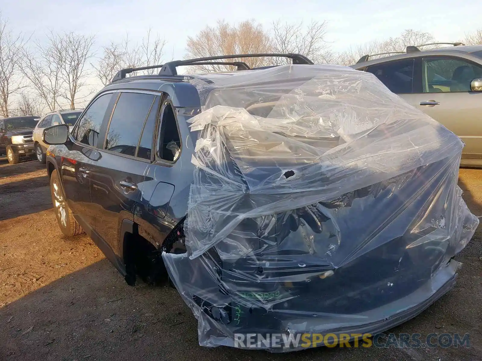 3 Photograph of a damaged car JTMA1RFV3KD017606 TOYOTA RAV4 2019