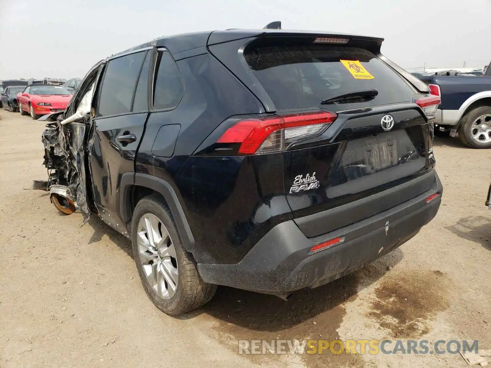 3 Photograph of a damaged car JTMA1RFV3KD029786 TOYOTA RAV4 2019